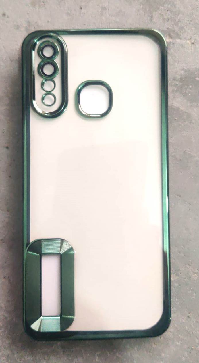 Compatible with VIVO Y19 | VIVO U20 Back Cover Premium Transparent Case Shock Proof Design